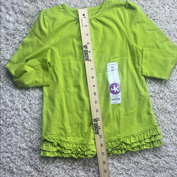 GIRLS 3T J.KHAKI GIRLS (BELK) TOP GREEN NWT - Picture 6 of 7
